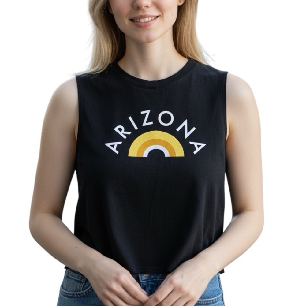 CorePower Yoga Arizona Half Glow Tank Top